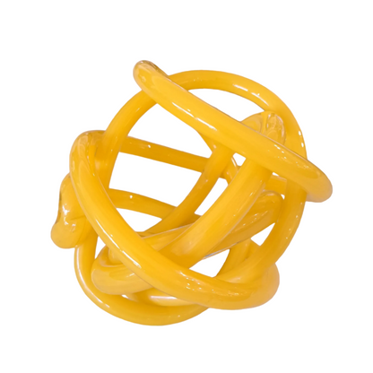 Hand Blown Glass Knot