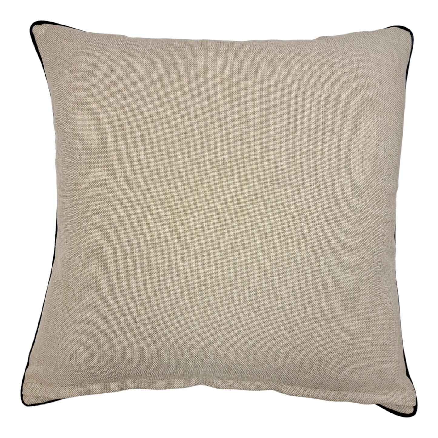 22" Harwich Woven Black Pillow