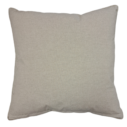 22" Domino Glacier Cut Velvet Pillow