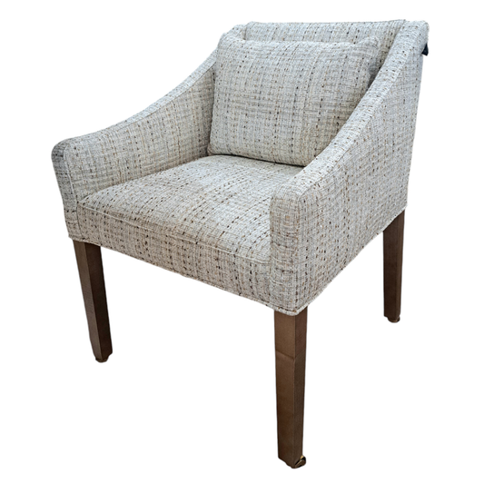 Dining Arm Chair on Casters