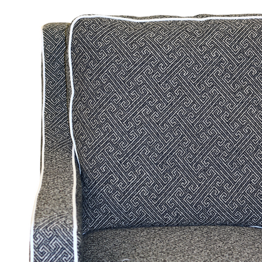 Black & White Swivel Glider