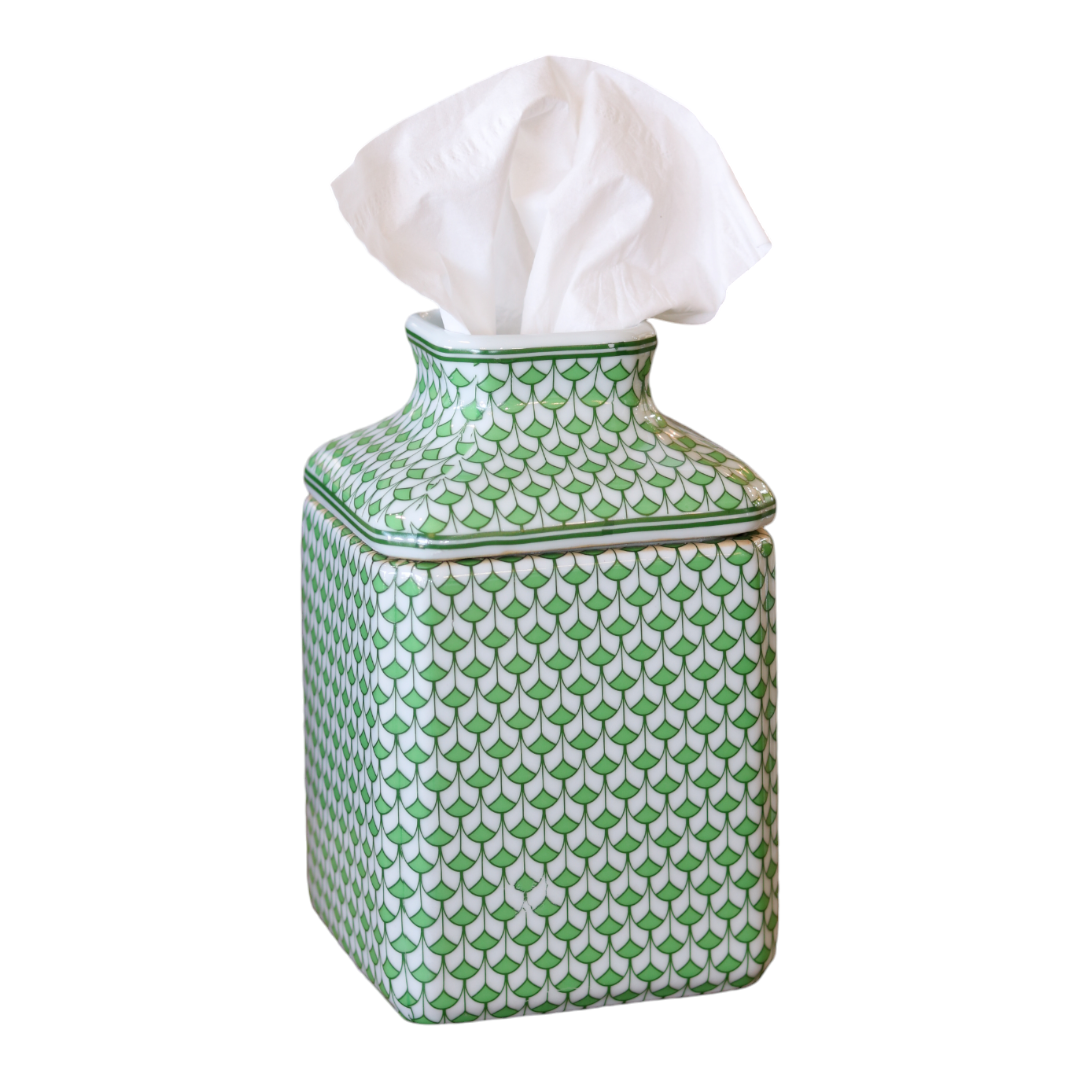 Porcelain Tissue Box