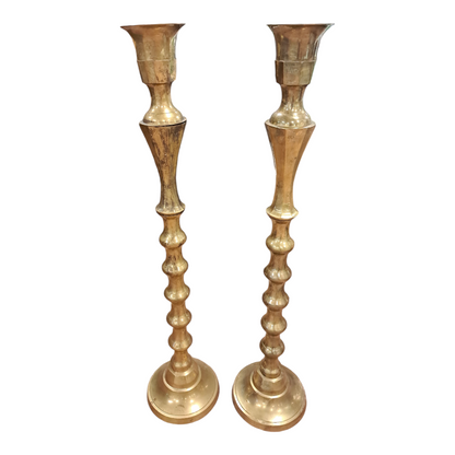 Tall Antique Candlestick