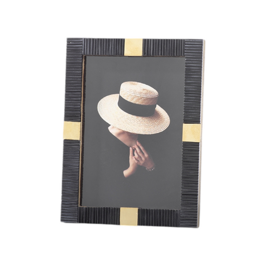 5 x 7 Black Bone Photo Frame