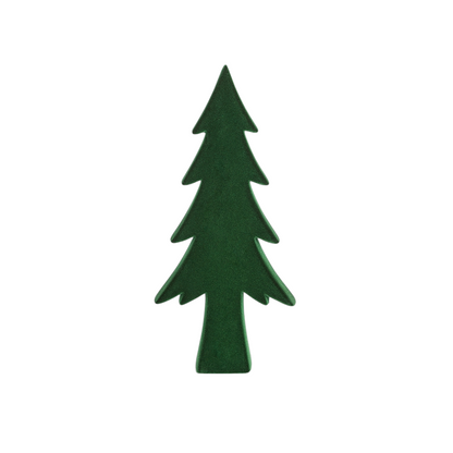 Green Flocked Tree