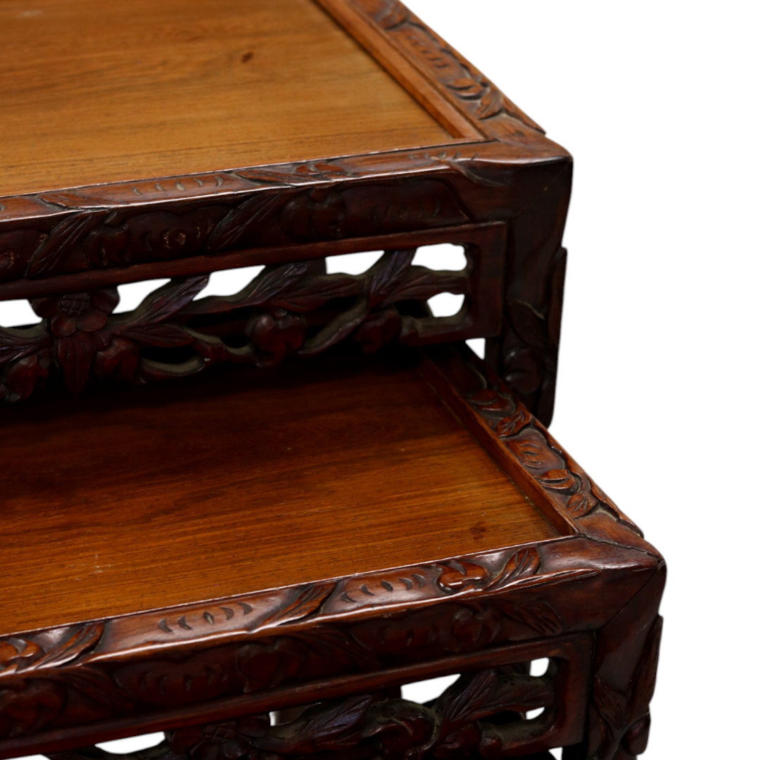 Collected Wooden Nesting Tables