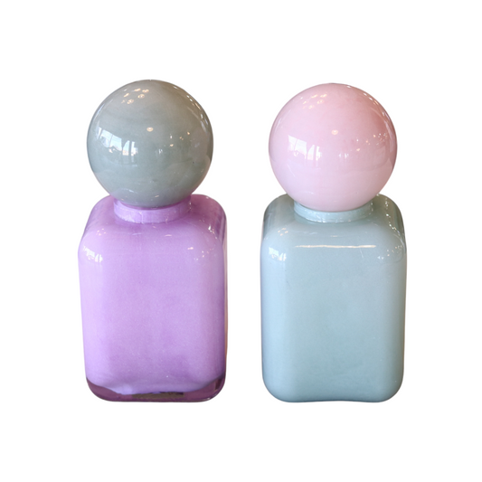 Tall Glass Bottle with Stopper