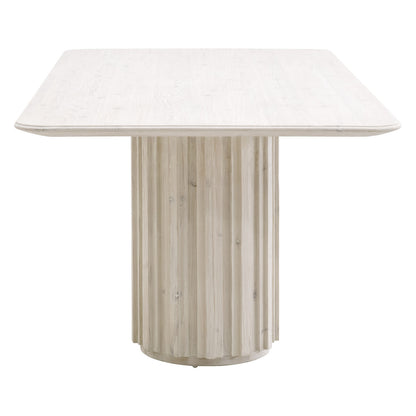 White Wash Pine Dining Table