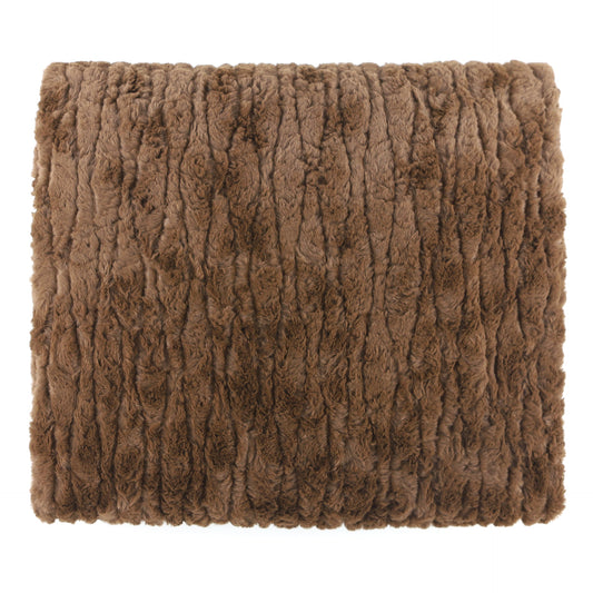 Sable Mocha Throw Blanket