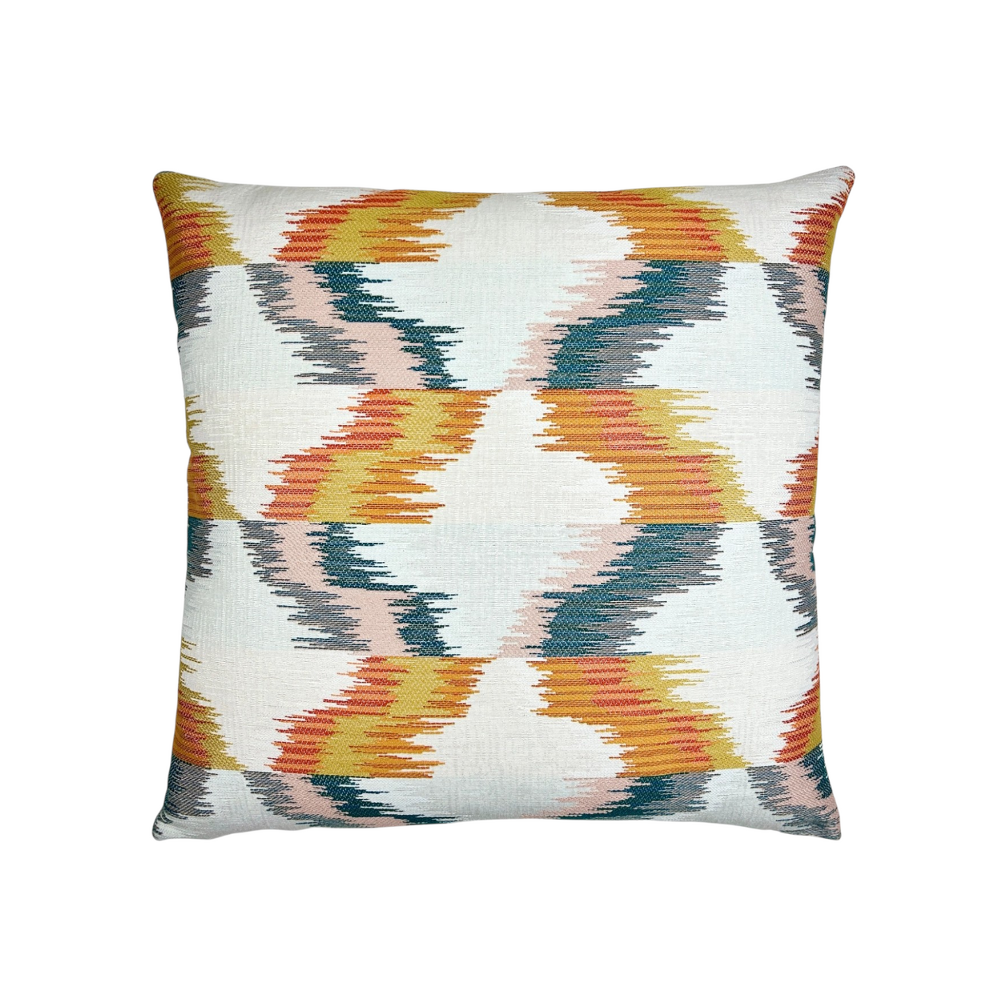 Fiesta Flame Stitch Pillow - 22"