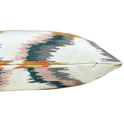 Fiesta Flame Stitch Pillow - 22"