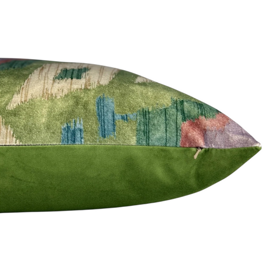 Wild Sage Velvet Pillow - 22"