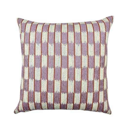 Orchid Woven Print Pillow - 22"