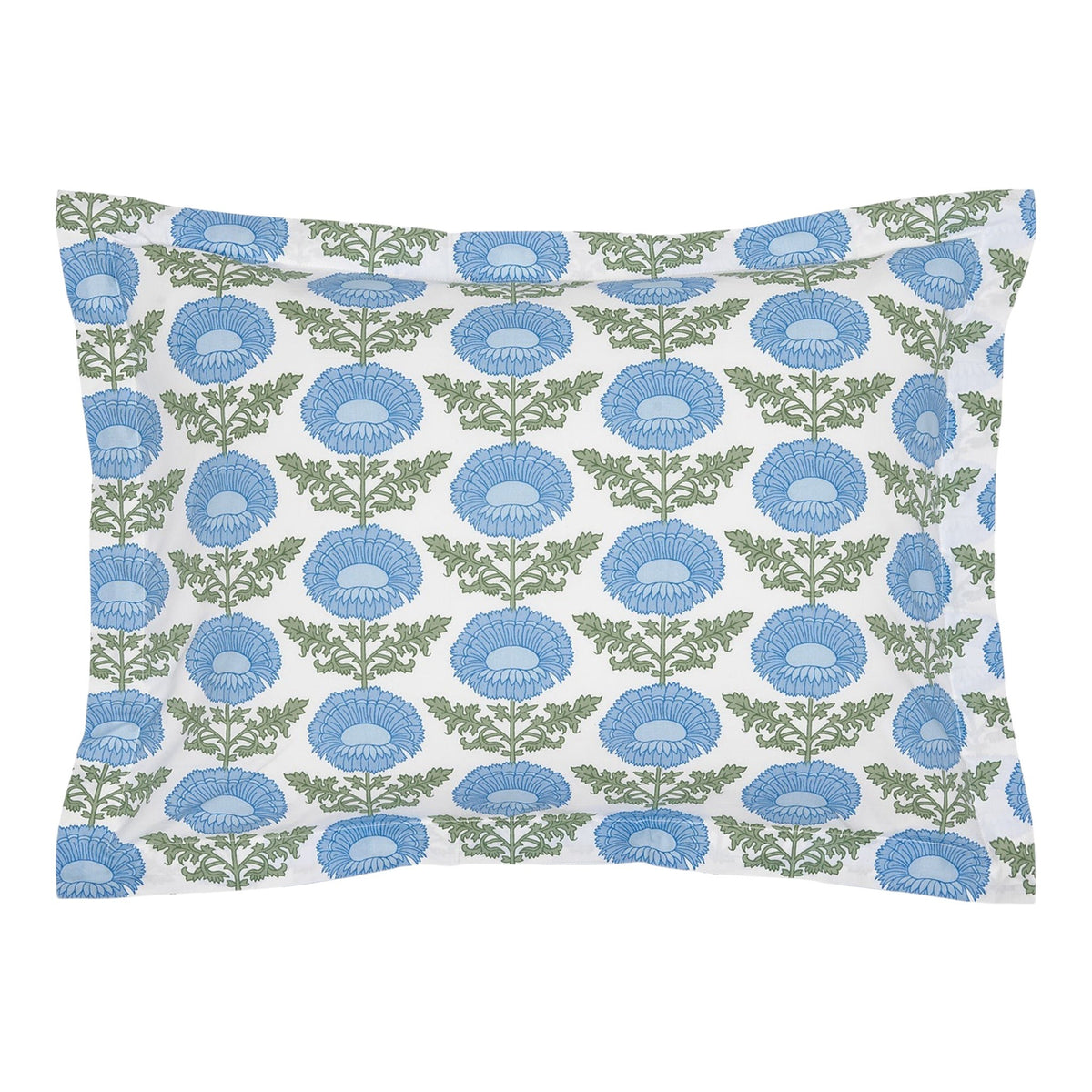 Kaavia Light Indigo Organic Sham - Standard