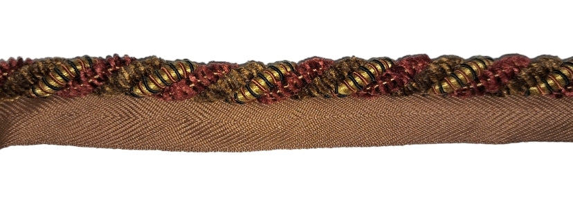 Brown & Rust Big Lip Cord