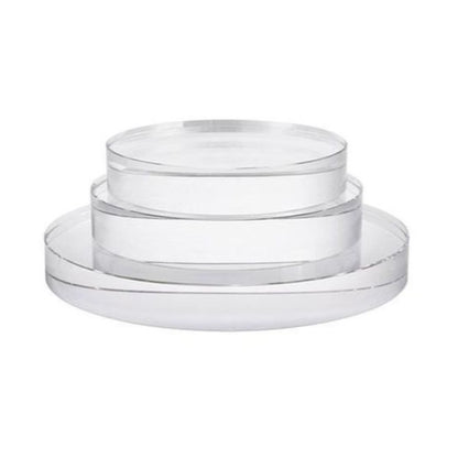 Acrylic Round Riser Base