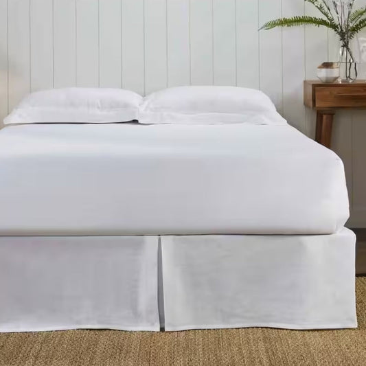 Zurich Bed Skirt in White