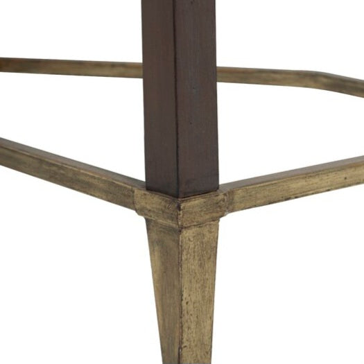 Wood & Iron Console Table