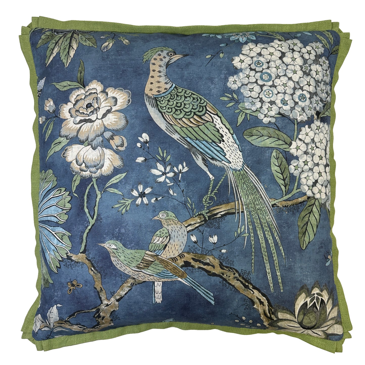 Thibaut Villeneuve Navy Pillow - 22"