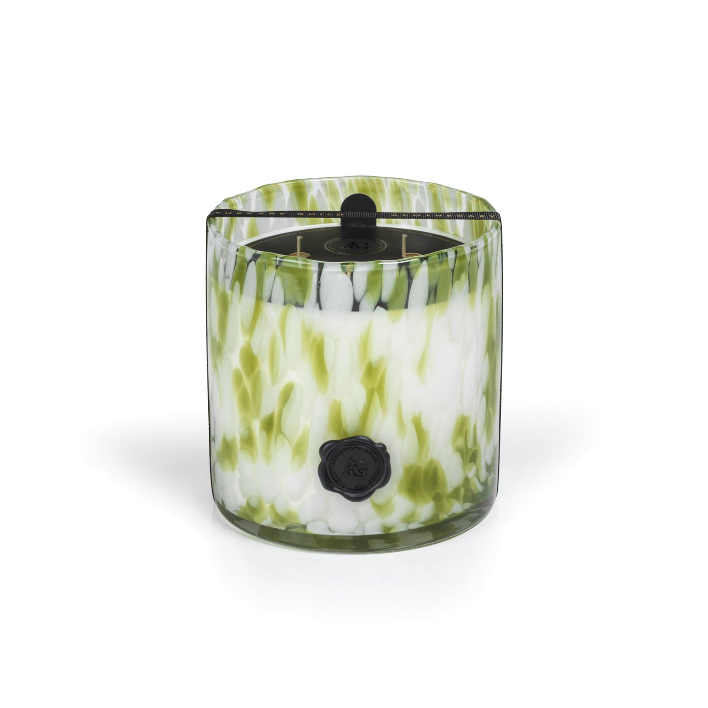 AG Opal Glass 3-Wick Candle Jar