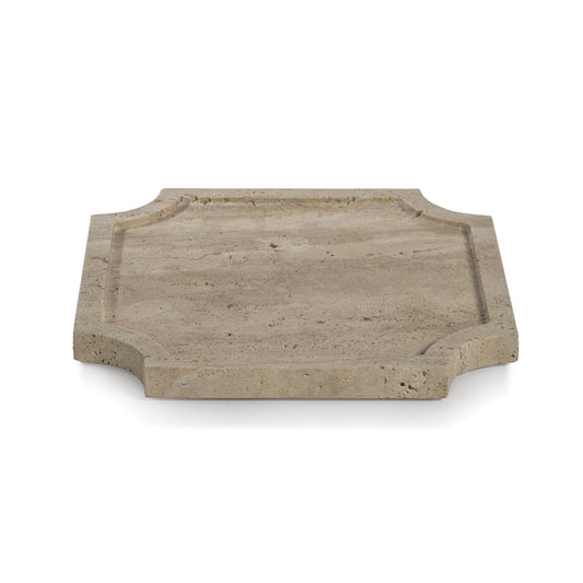 Zellige Travertine Stone Tray