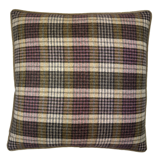 Bertie Plaid Pillow - 22"