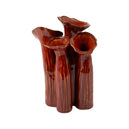 Red Tuxford Vase