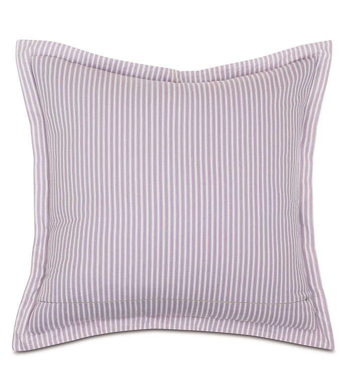 Evie Velvet Chevron Sham - Euro