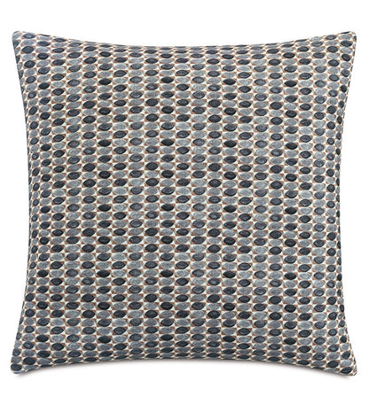 Colt Blue Geometric Pillow - 22"