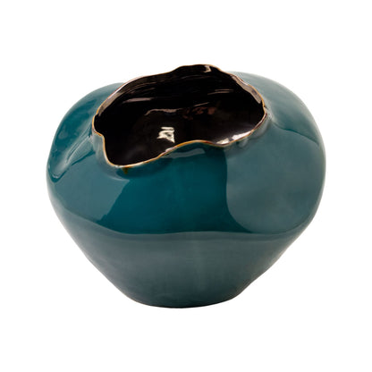 Ilaria Teal Vase