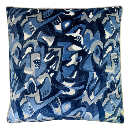 Memphis Sapphire Pillow - 22"