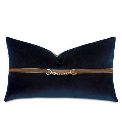 Steeplechaser Horizontal Buckle Pillow - 15" x 26"