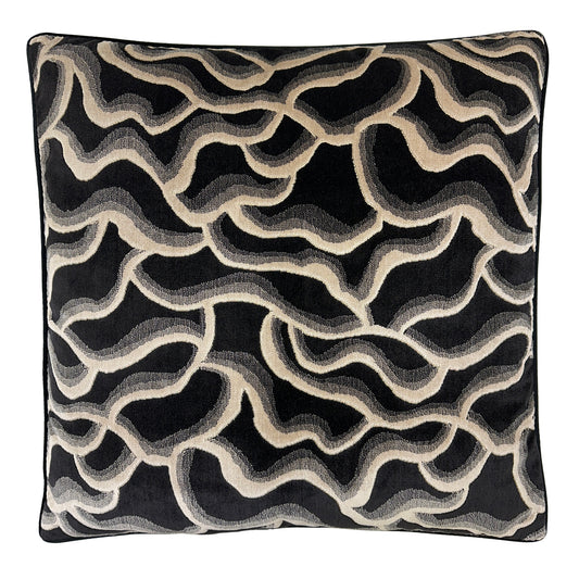Hillside Charcoal Pillow - 22"