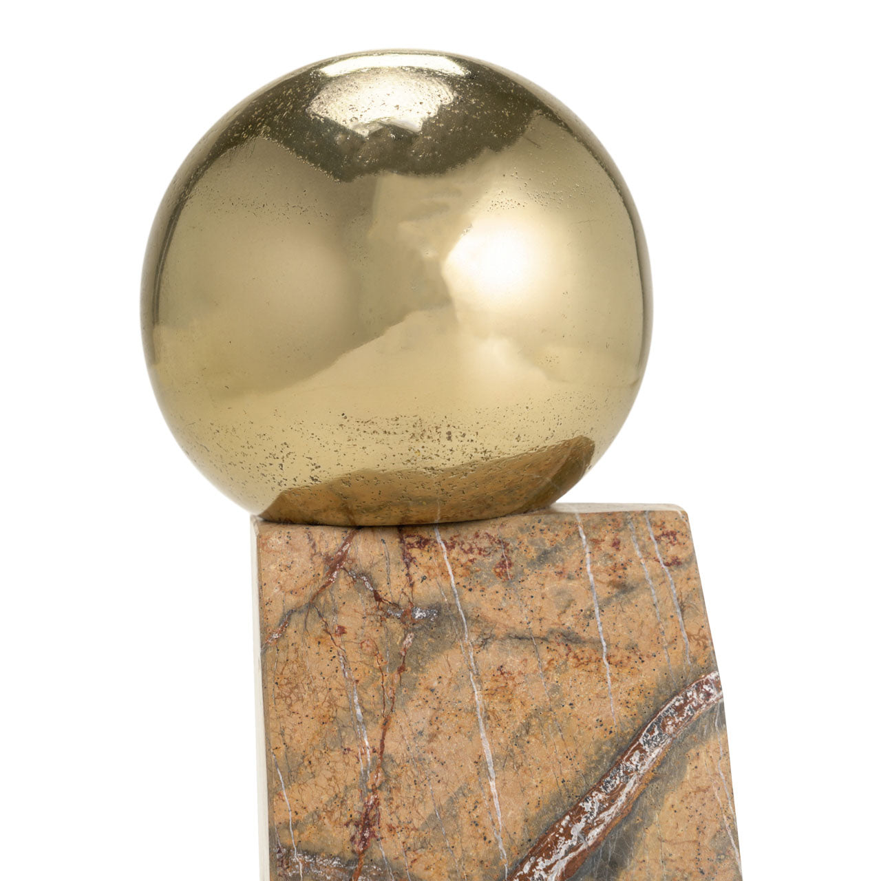 Niram Aluminum & Marble Sculpture