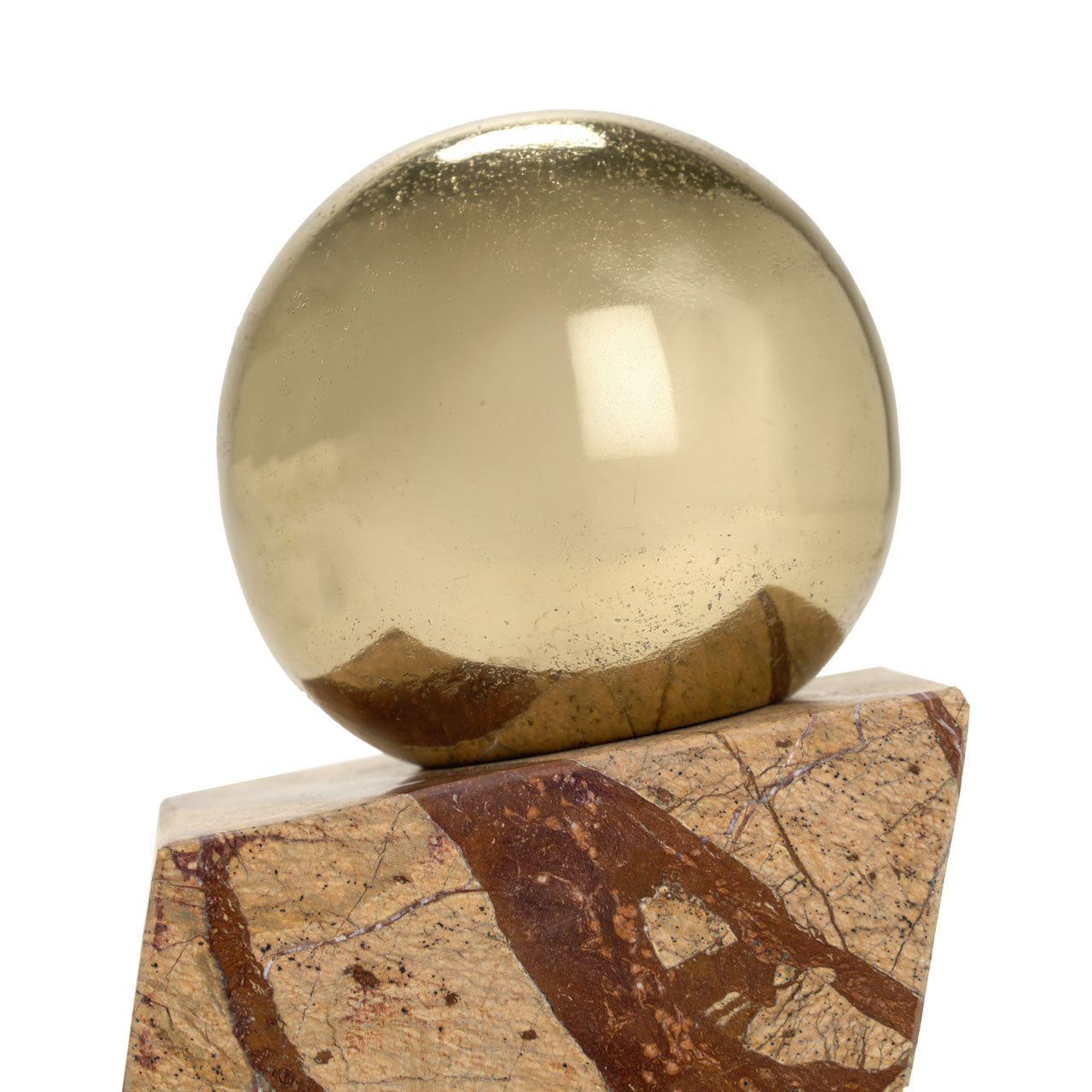 Niram Aluminum & Marble Sculpture