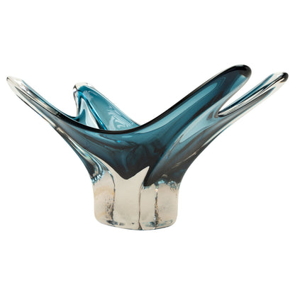 Glass Wodin Bowl