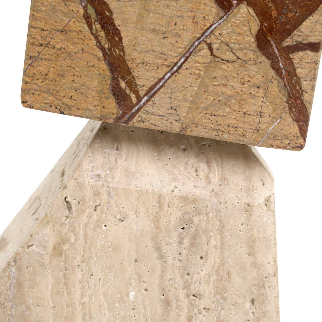 Niram Aluminum & Marble Sculpture