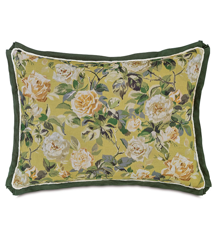 Manderley Floral Sham - Dutch Euro