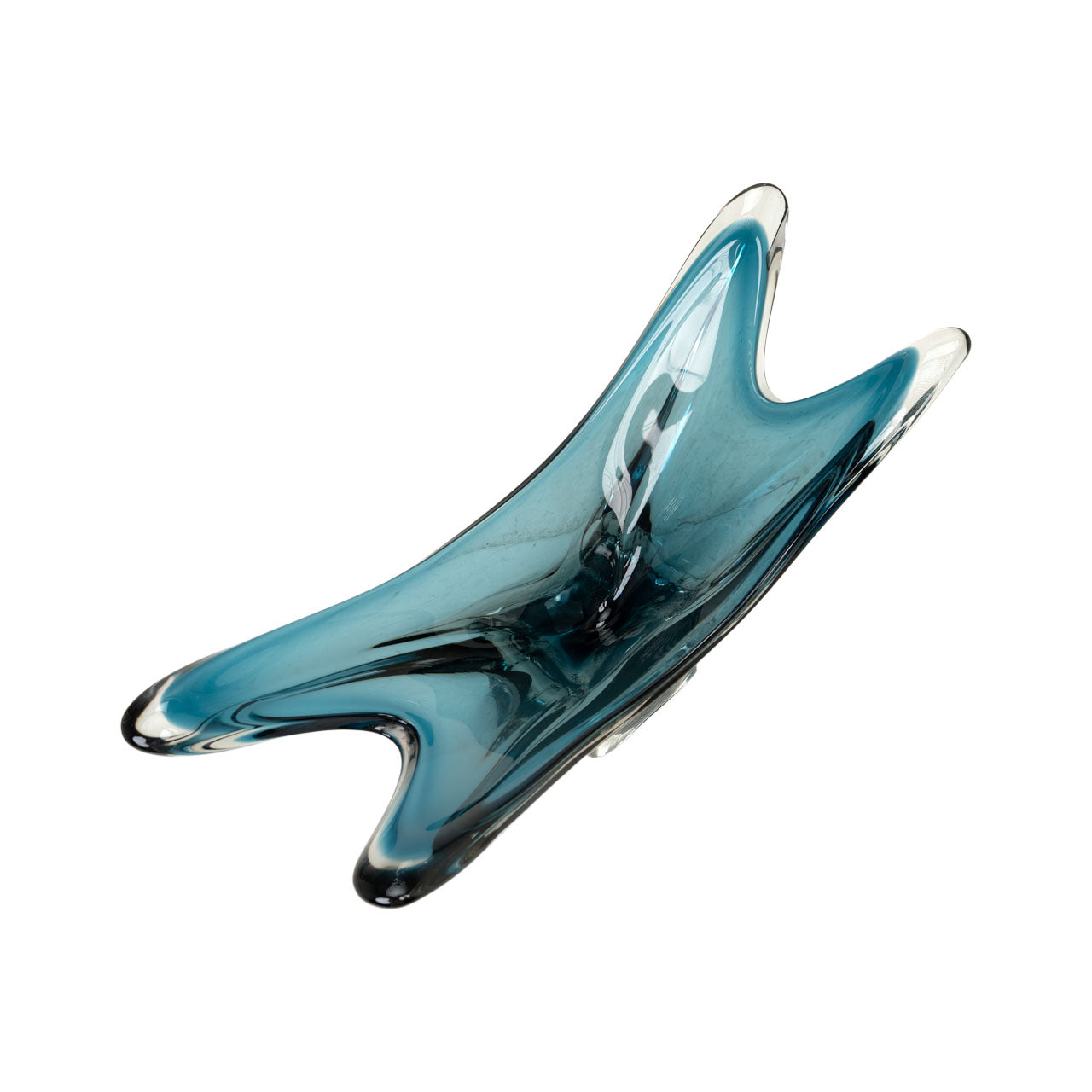 Glass Wodin Bowl