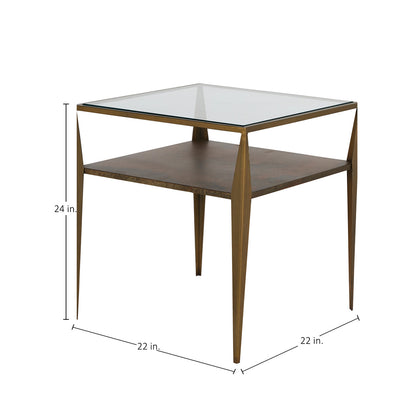 Winona Iron Side Table