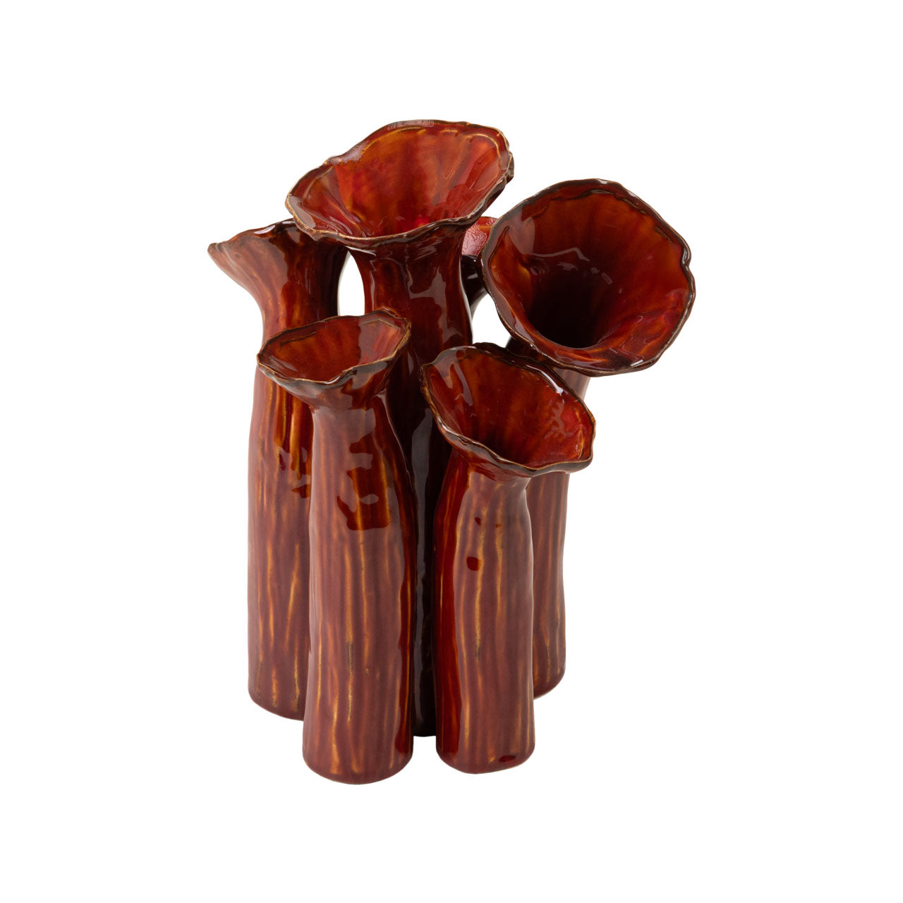 Red Tuxford Vase