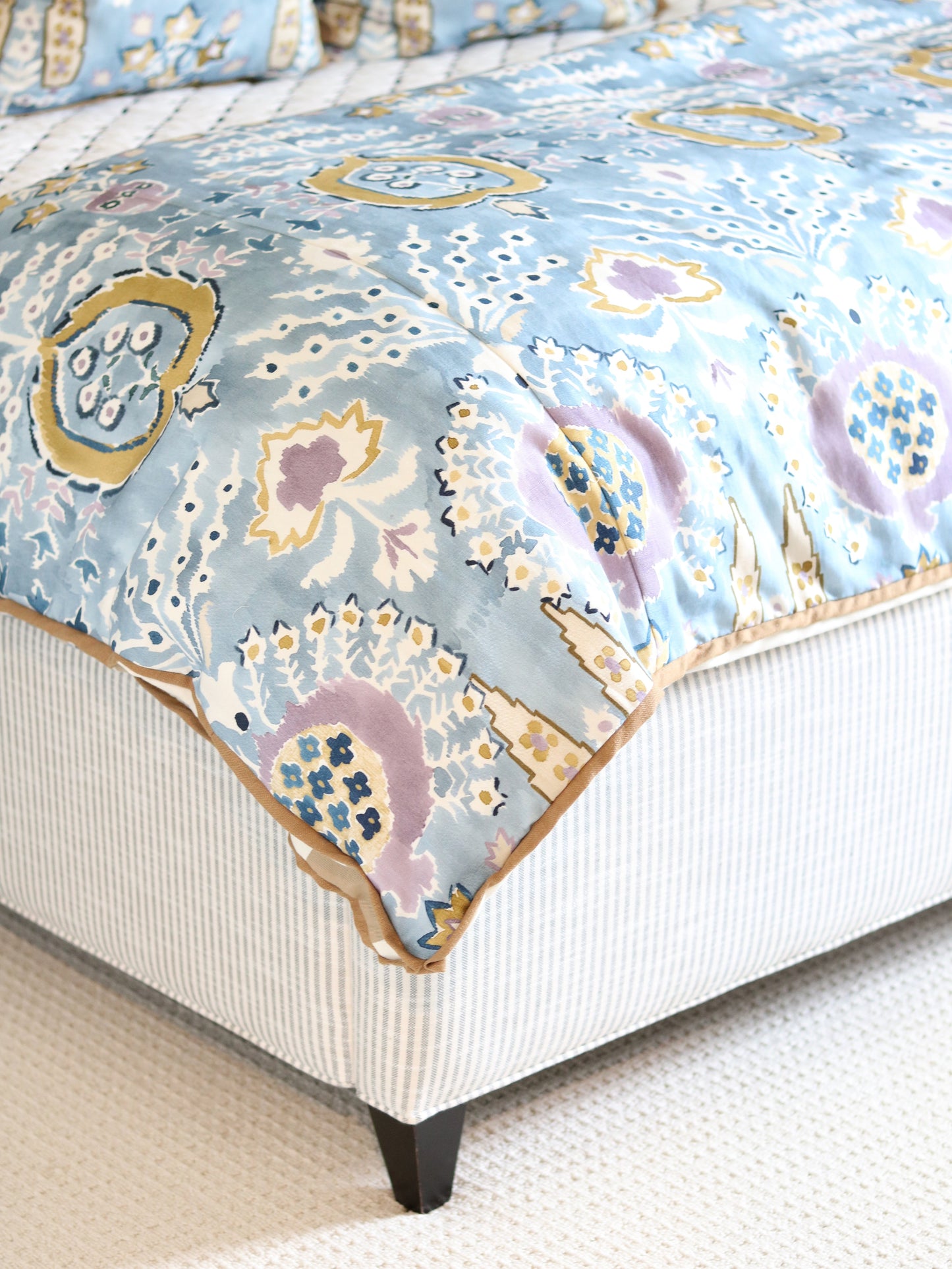 Blue & Lavender Custom Twin Duvet