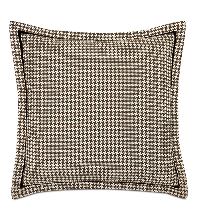 Highland Houndstooth Pillow - 27"