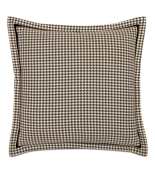 Highland Houndstooth Pillow - 27"