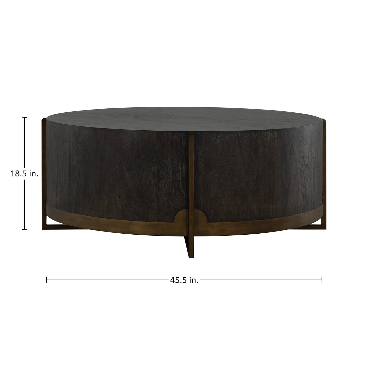 Clifton Mindi Veneer Round Coffee Table