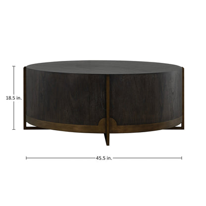 Clifton Mindi Veneer Round Coffee Table