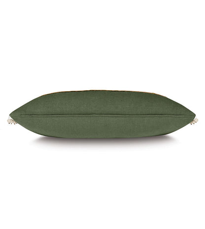 Manderley Embroidered Border Decorative Pillow - 15" x 26"