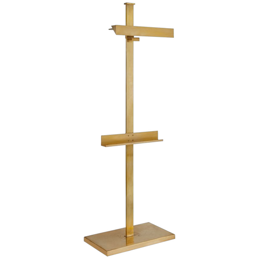 Ralph Lauren Brass Display Floor Lamp