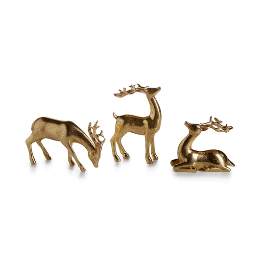 Gold Reindeer