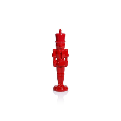 Red Ceramic Nutcracker